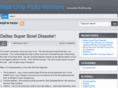 mattonlypickswinners.com