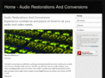 audiorestorationsconversions.com