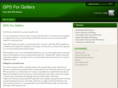 gpsforgolfers.org
