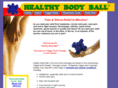 healthybodyball.com