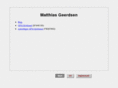 geerdsen.net