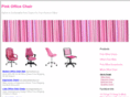 pinkofficechairs.com