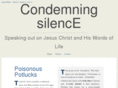 condemningsilence.com