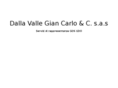 dallavallegiancarlo.com