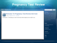 pregnancytestreview.com