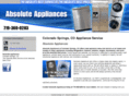 absoluteappliancescolorado.com