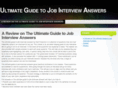 ultimateguidetojobinterviewanswers.com