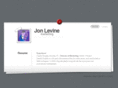 jonlevinesresume.com