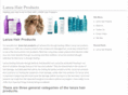 lanzahairproducts.com