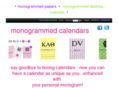 monogramcalendar.com