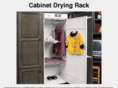 cabinetdryingrack.com