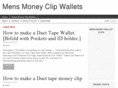 mensmoneyclipwallets.com