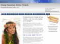 cheaphawaiianairlinetickets.com