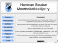 haminanseudunmoottorikelkkailijat.net