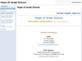 hopeofisraelschool.org