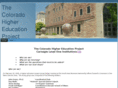 thecoloradohighereducationproject.org