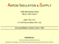 akroninsulationandsupply.com