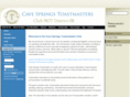 cavespringstoastmasters.com