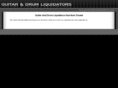 guitaranddrumliquidators.com