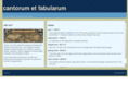 cantorum.net