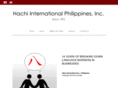 hachiinternational.com
