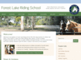 forestlakeridingschool.com