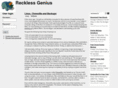recklessgenius.com