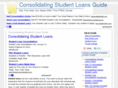 consolidatingstudentloansguide.com