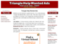 trianglehelpwantedads.com