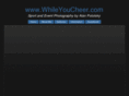 whileucheer.com
