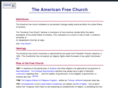 americanfreechurch.info