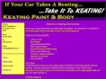 keatingpaintandbody.com