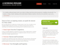 aworkingresume.com