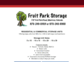 fruitparkstorage.com