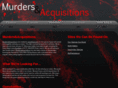 murdersandacquisitions.com