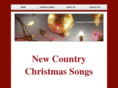 newcountrychristmassongs.com