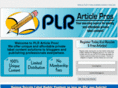 plrarticlepros.com