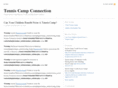 tenniscampconnection.com