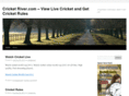 cricketriver.com