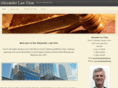 alexanderlawandmediation.com