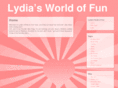 lydiasworldoffun.com