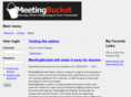 meetingbucket.org