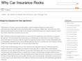whycarinsurancerocks.com
