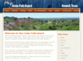 cedarfallsranch.com