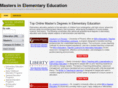 mastersinelementaryeducation.org