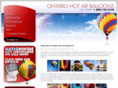 ontariohotairballoons.com