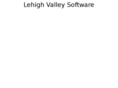 lehighvalleysoftware.com