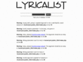 lyricalist.com