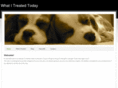 whatitreatedtoday.com