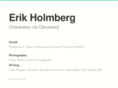 erikholmberg.com